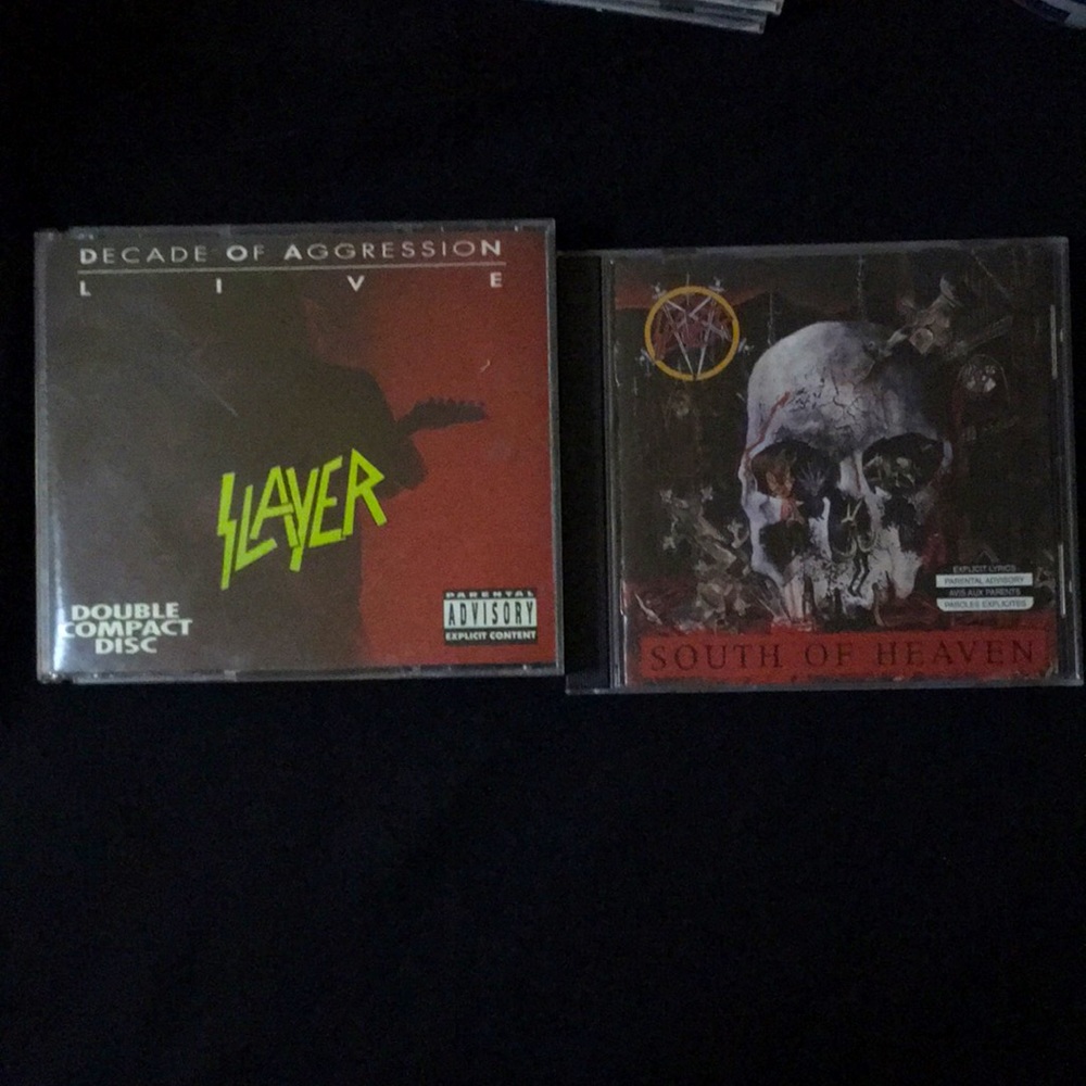 Retro Slayer CD’s Double Box Set and Single Album
